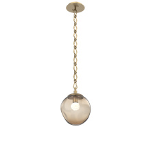 Hammerton LNB0066-01-GB-FB-CH1-L3 - Aster Round Single Pendant with Chain (LED)
