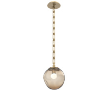 Hammerton LNB0066-01-GB-FB-CH3-L3 - Aster Round Single Pendant with Chain (LED)