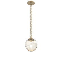 Hammerton LNB0066-01-GB-GA-CH1-L1 - Aster Round Single Pendant with Chain (LED)