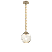 Hammerton LNB0066-01-GB-GA-CH2-L1 - Aster Round Single Pendant with Chain (LED)