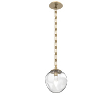 Hammerton LNB0066-01-GB-GC-CH3-L3 - Aster Round Single Pendant with Chain (LED)