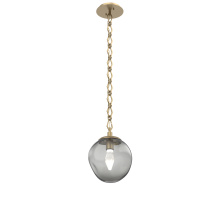 Hammerton LNB0066-01-GB-GS-CH1-L1 - Aster Round Single Pendant with Chain (LED)