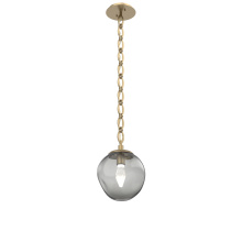 Hammerton LNB0066-01-GB-GS-CH2-L1 - Aster Round Single Pendant with Chain (LED)