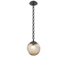 Hammerton LNB0066-01-MB-ZB-CH2-L1 - Aster Round Single Pendant with Chain (LED)