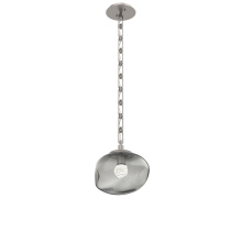 Hammerton LNB0068-01-BS-FS-CH3-L1 - Nova Round Single Pendant with Chain (LED)