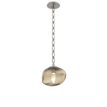 Hammerton LNB0068-01-BS-GB-CH2-L3 - Nova Round Single Pendant with Chain (LED)