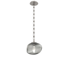 Hammerton LNB0068-01-BS-GS-CH3-L1 - Nova Round Single Pendant with Chain (LED)