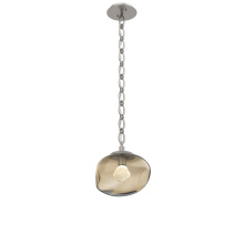 Hammerton LNB0068-01-BS-ZB-CH2-L3 - Nova Round Single Pendant with Chain (LED)