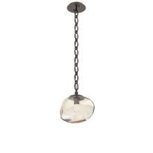 Hammerton LNB0068-01-FB-FA-CH2-L1 - Nova Round Single Pendant with Chain (LED)