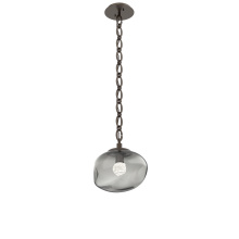 Hammerton LNB0068-01-FB-FS-CH2-L1 - Nova Round Single Pendant with Chain (LED)