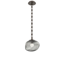 Hammerton LNB0068-01-FB-FS-CH3-L1 - Nova Round Single Pendant with Chain (LED)