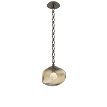 Hammerton LNB0068-01-FB-ZB-CH1-L1 - Nova Round Single Pendant with Chain (LED)