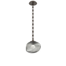 Hammerton LNB0068-01-FB-ZS-CH3-L1 - Nova Round Single Pendant with Chain (LED)