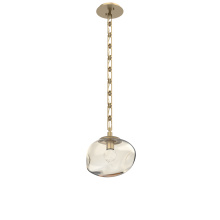 Hammerton LNB0068-01-GB-FA-CH3-L3 - Nova Round Single Pendant with Chain (LED)