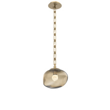Hammerton LNB0068-01-GB-FB-CH3-L3 - Nova Round Single Pendant with Chain (LED)