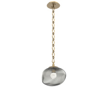 Hammerton LNB0068-01-GB-FS-CH1-L1 - Nova Round Single Pendant with Chain (LED)