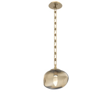 Hammerton LNB0068-01-GB-GB-CH3-L3 - Nova Round Single Pendant with Chain (LED)