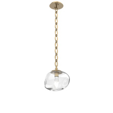 Hammerton LNB0068-01-GB-GC-CH2-L3 - Nova Round Single Pendant with Chain (LED)