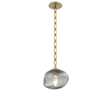 Hammerton LNB0068-01-GB-GS-CH2-L3 - Nova Round Single Pendant with Chain (LED)