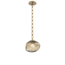 Hammerton LNB0068-01-GB-ZB-CH2-L3 - Nova Round Single Pendant with Chain (LED)