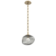 Hammerton LNB0068-01-GB-ZS-CH1-L3 - Nova Round Single Pendant with Chain (LED)