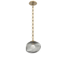 Hammerton LNB0068-01-GB-ZS-CH2-L3 - Nova Round Single Pendant with Chain (LED)