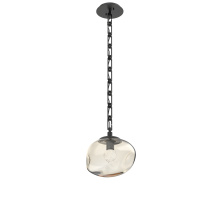 Hammerton LNB0068-01-MB-FA-CH3-L3 - Nova Round Single Pendant with Chain (LED)