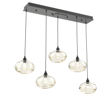 Hammerton PLB0036-05-MB-OA-C01-E2 - Coppa Linear 5pc Multi-Pendant