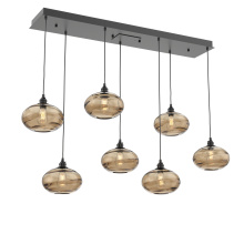 Hammerton PLB0036-07-MB-OB-C01-E2 - Coppa Linear 7pc Multi-Pendant