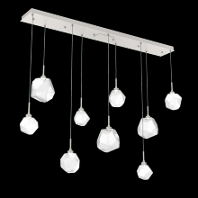Hammerton PLB0039-09-BS-C-C01-L1 - Gem Linear 9pc Multi-Pendant