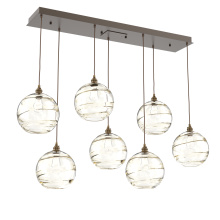 Hammerton PLB0047-07-FB-OA-C01-E2 - Terra Linear 7pc Multi-Pendant