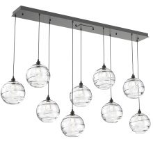 Hammerton PLB0047-09-MB-OC-C01-E2 - Terra Linear 9pc Multi-Pendant