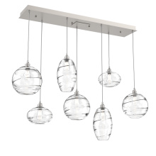 Hammerton PLB0048-07-BS-OC-C01-E2 - Misto Linear 7pc Multi-Pendant