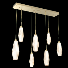 Hammerton PLB0049-07-GB-RA-C01-L1 - Aalto Linear 7pc Multi-Pendant