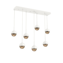 Hammerton PLB0093-07-WI-B-C01-L1-MS - Cabochon Linear 7pc Multi-Pendant