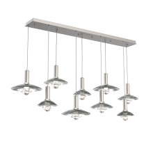 Hammerton PLB0098-09-BS-SG-C01-L3 - Cirrus Linear 9pc Multi-Pendant