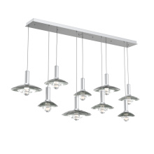 Hammerton PLB0098-09-CS-SG-C01-L3 - Cirrus Linear 9pc Multi-Pendant