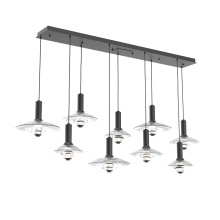 Hammerton PLB0098-09-MB-CG-C01-L3 - Cirrus Linear 9pc Multi-Pendant
