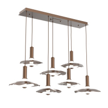 Hammerton PLB0099-07-BB-00-C01-L3-WI - Cumulus Linear 7pc Multi-Pendant