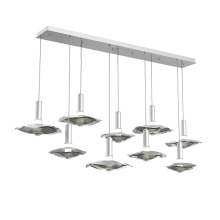 Hammerton PLB0099-09-CS-00-C01-L3-SG - Cumulus Linear 9pc Multi-Pendant