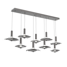 Hammerton PLB0099-09-GP-00-C01-L3-MI - Cumulus Linear 9pc Multi-Pendant