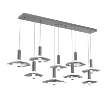 Hammerton PLB0099-09-GP-00-C01-L3-WI - Cumulus Linear 9pc Multi-Pendant