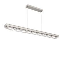 Hammerton PLB0100-60-BS-TE-CA1-L1-000 - Tessera 60-Inch Linear Chandelier