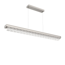 Hammerton PLB0100-60-BS-TO-CA1-L3-000 - Tessera 60-Inch Linear Chandelier