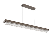 Hammerton PLB0100-60-FB-TO-CA1-L3-000 - Tessera 60-Inch Linear Chandelier