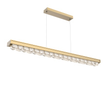 Hammerton PLB0100-60-GB-TF-CA1-L1-000 - Tessera 60-Inch Linear Chandelier