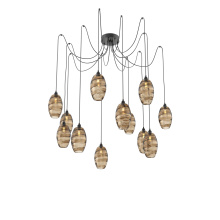 Hammerton SCB0035-12-MB-OB-C01-E2 - Ellisse Round 12pc Swag Multi-Pendant
