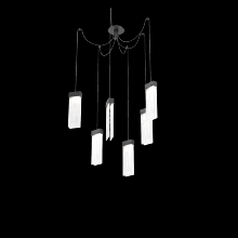 Hammerton SCB0042-06-MB-CG-C01-L3 - Parallel Round 6pc Swag Multi-Pendant