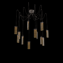 Hammerton SCB0042-12-FB-BG-C01-L3 - Parallel Round 12pc Swag Multi-Pendant