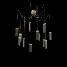 Hammerton SCB0042-12-GB-SG-C01-L3 - Parallel Round 12pc Swag Multi-Pendant